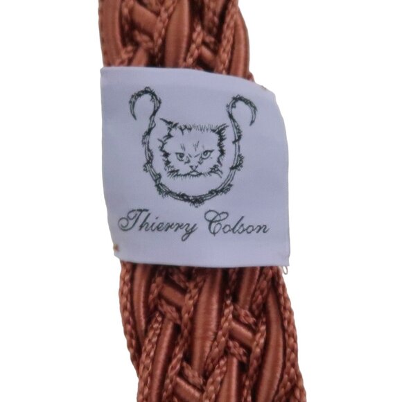 THIERRY COLSON Braided cord sash belt One size main image 6